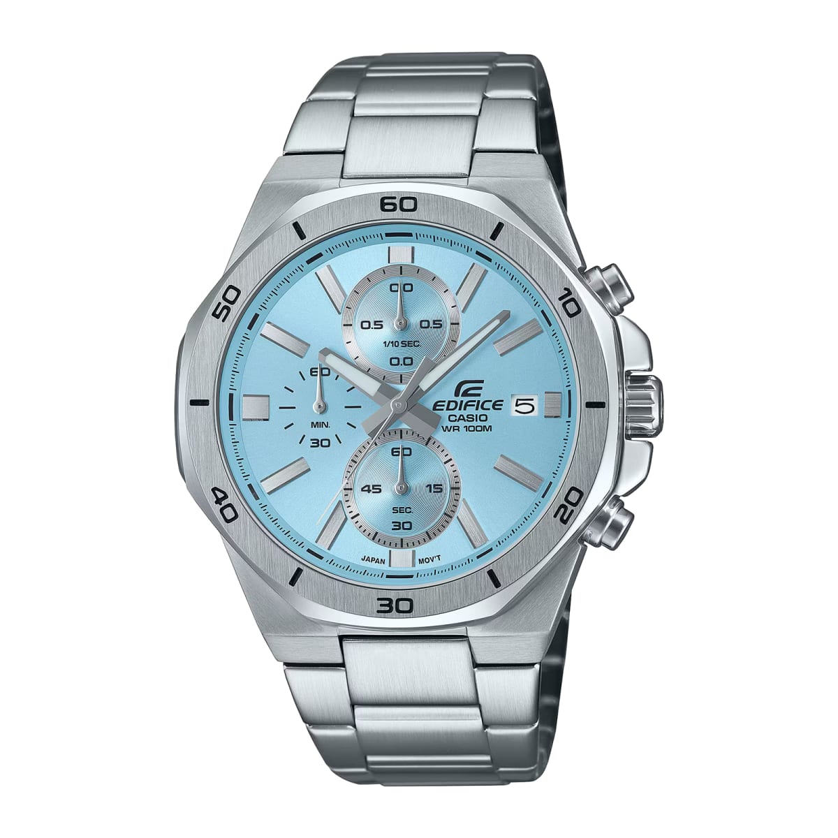 Reloj EDIFICE EFV-640D-2B Acero Hombre Plateado1