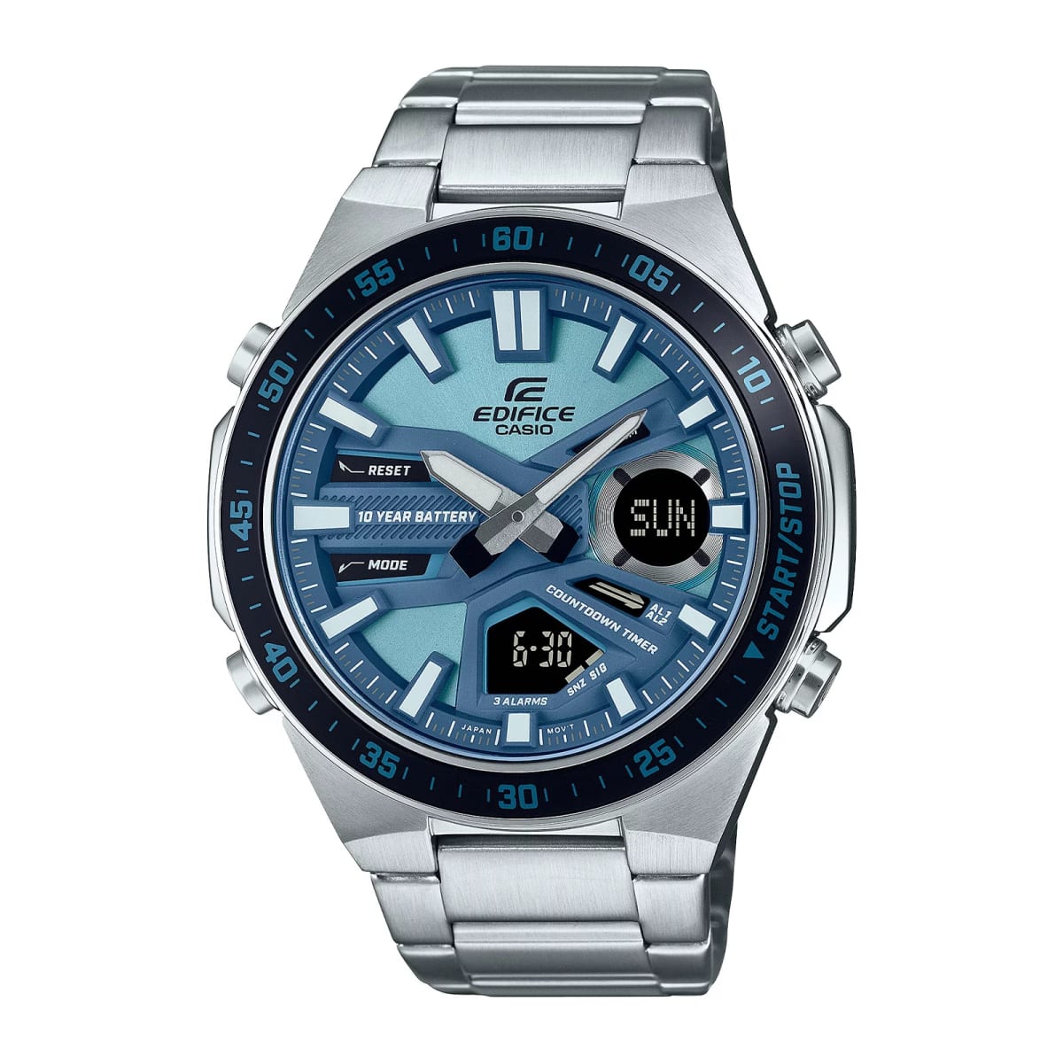 Reloj EDIFICE EFV-C110D-2B Acero Hombre Plateado1
