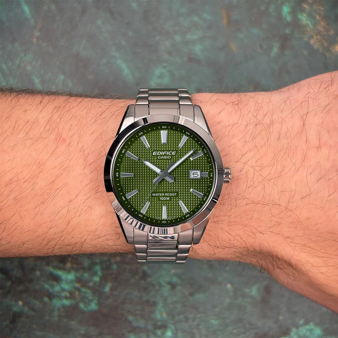 Reloj EDIFICE EFV-160D-3A Acero Hombre Plateado3