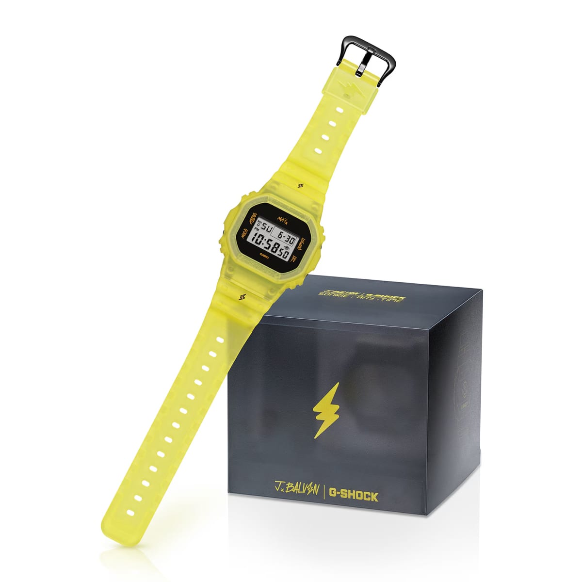 Reloj G-SHOCK DWE-5600JB-1A9 Carbono/Resina Hombre Amarillo11