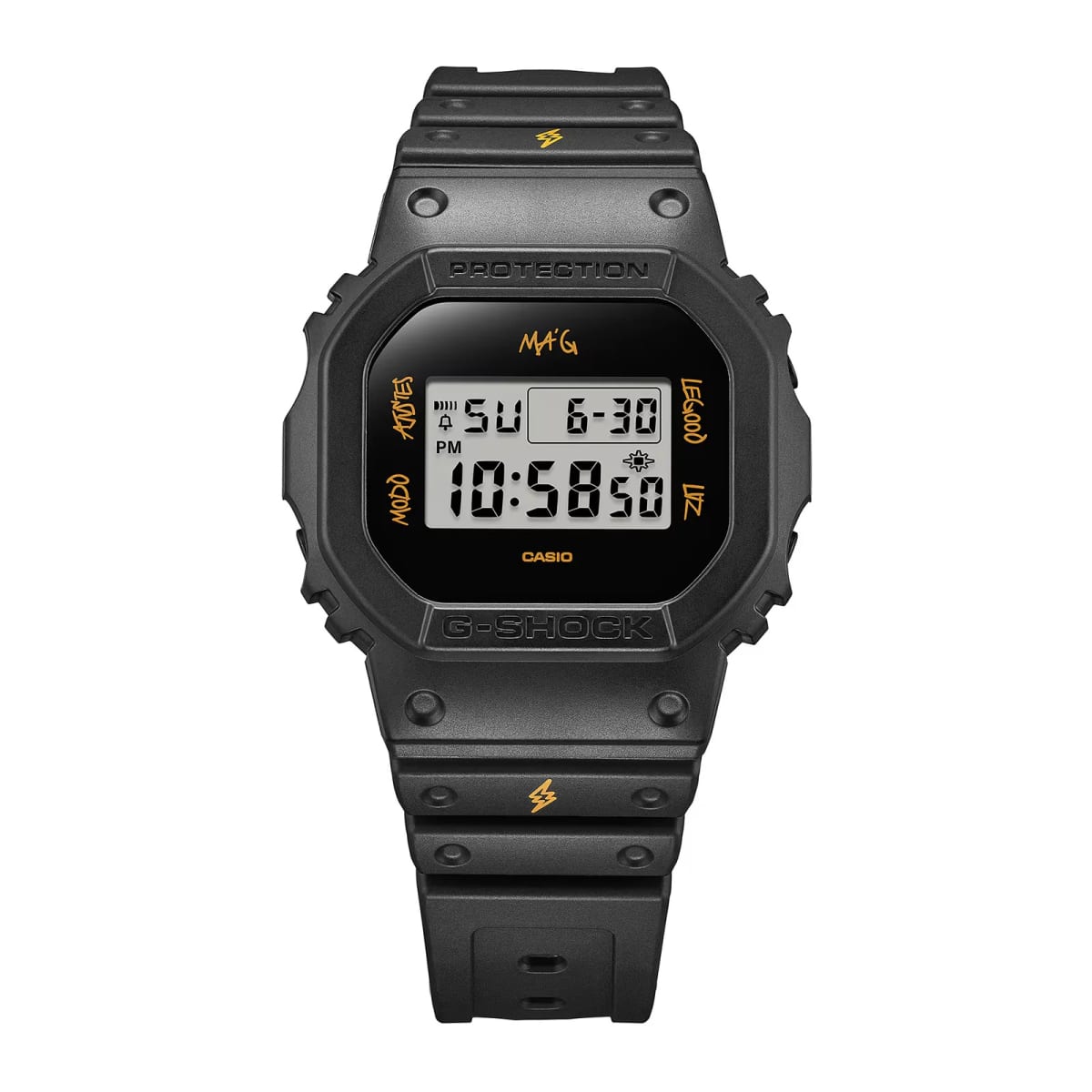 Reloj G-SHOCK DWE-5600JB-1A9 Carbono/Resina Hombre Amarillo2