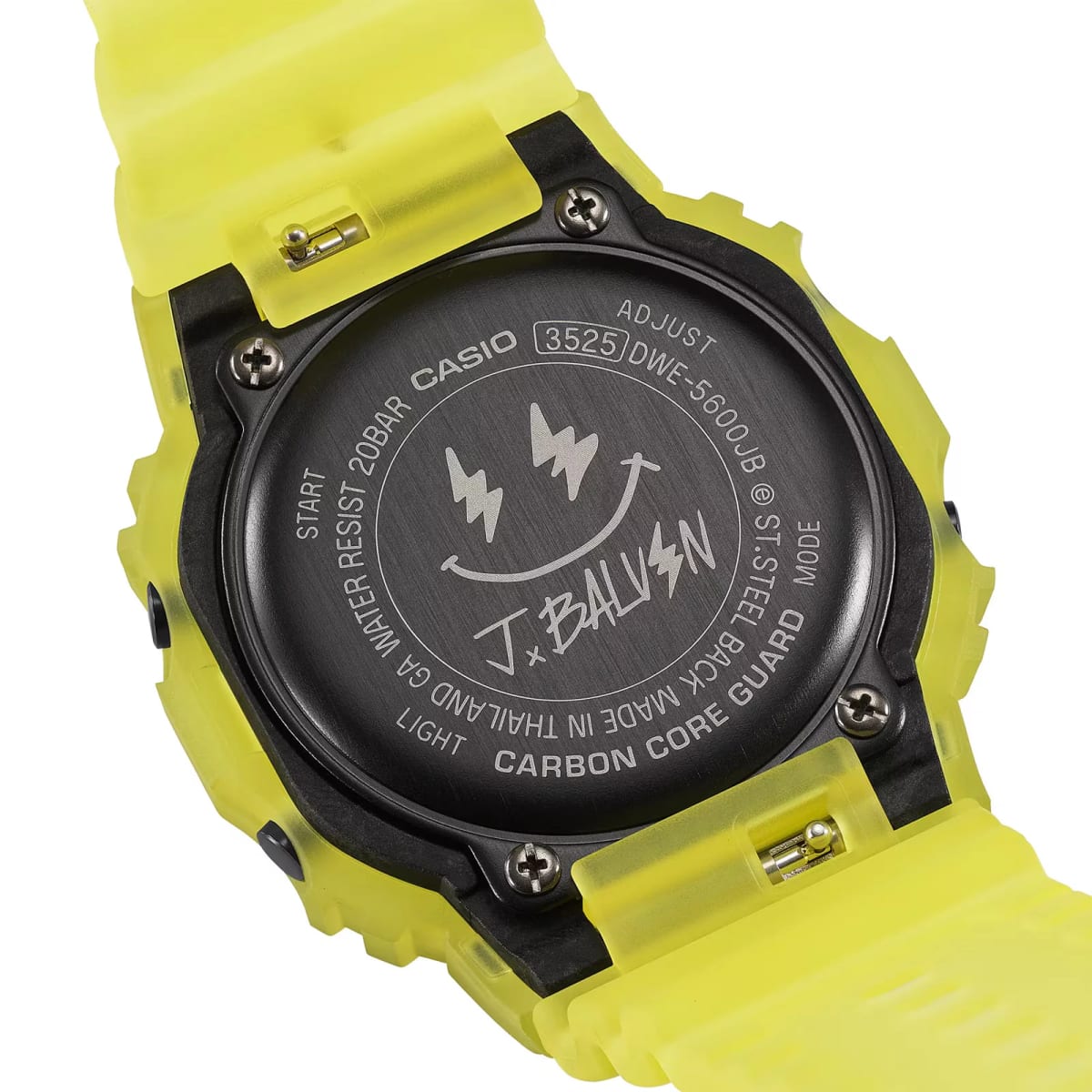 Reloj G-SHOCK DWE-5600JB-1A9 Carbono/Resina Hombre Amarillo5