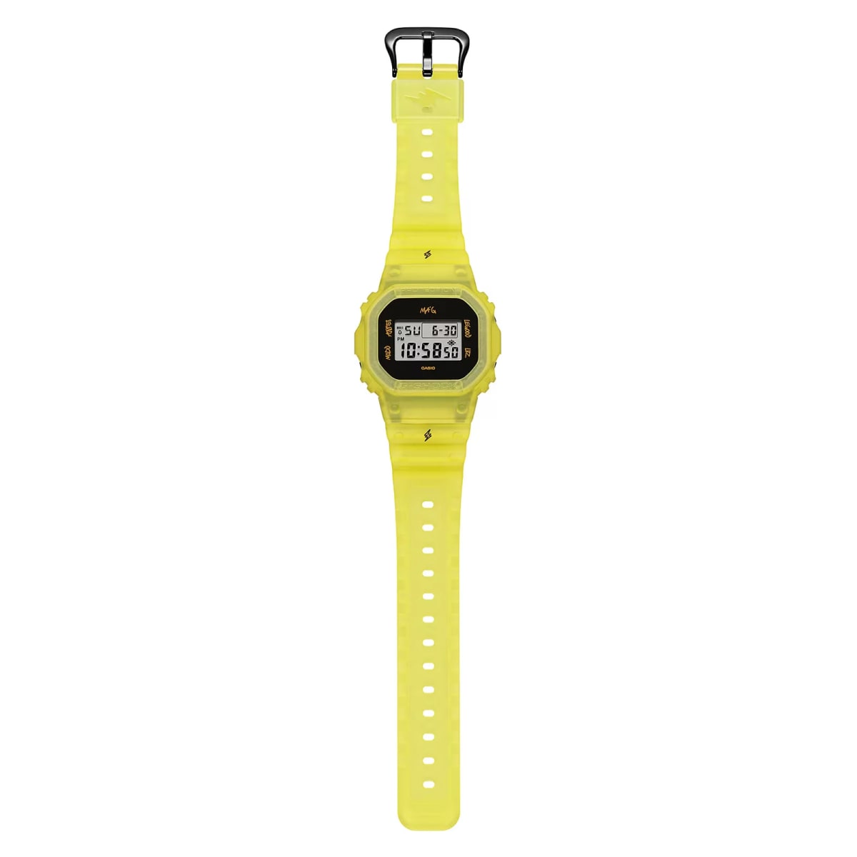 Reloj G-SHOCK DWE-5600JB-1A9 Carbono/Resina Hombre Amarillo9