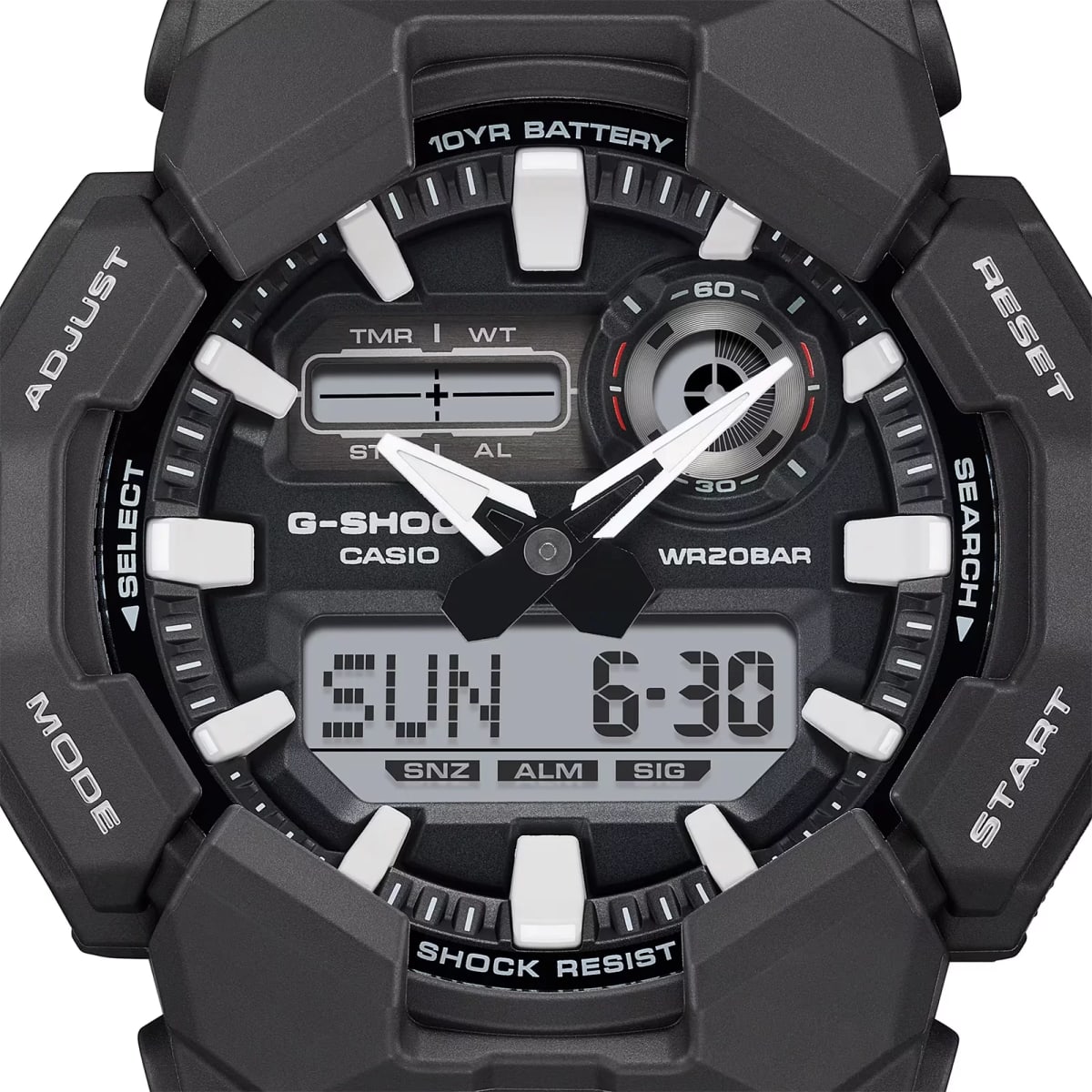 Reloj G-SHOCK GA-010-1A Carbono/Resina Hombre Negro3