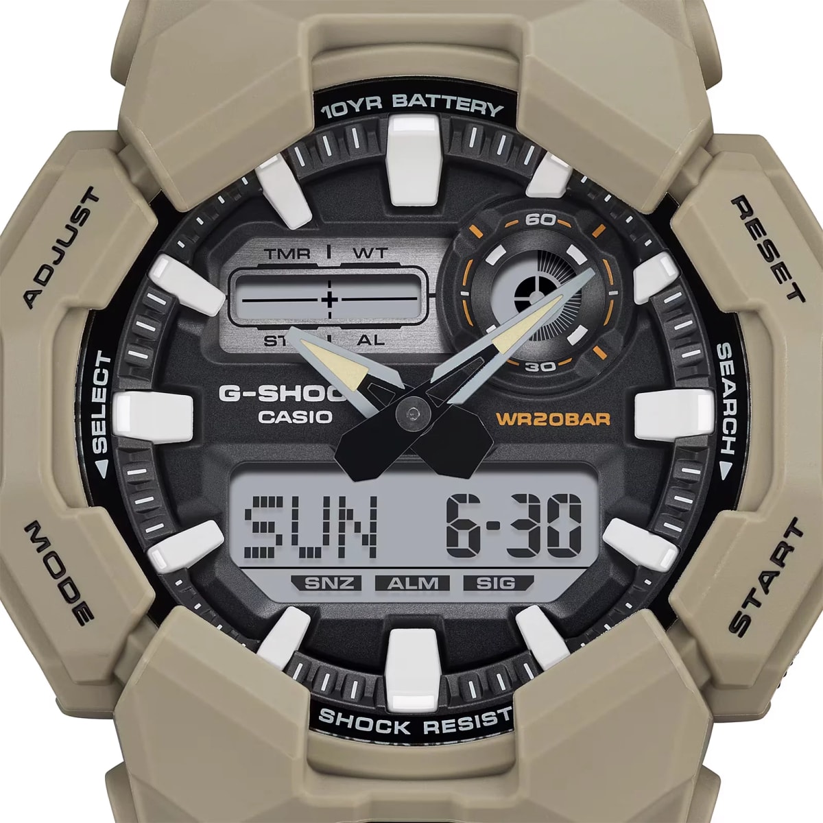 Reloj G-SHOCK GA-010-5A Carbono/Resina Hombre Marron4