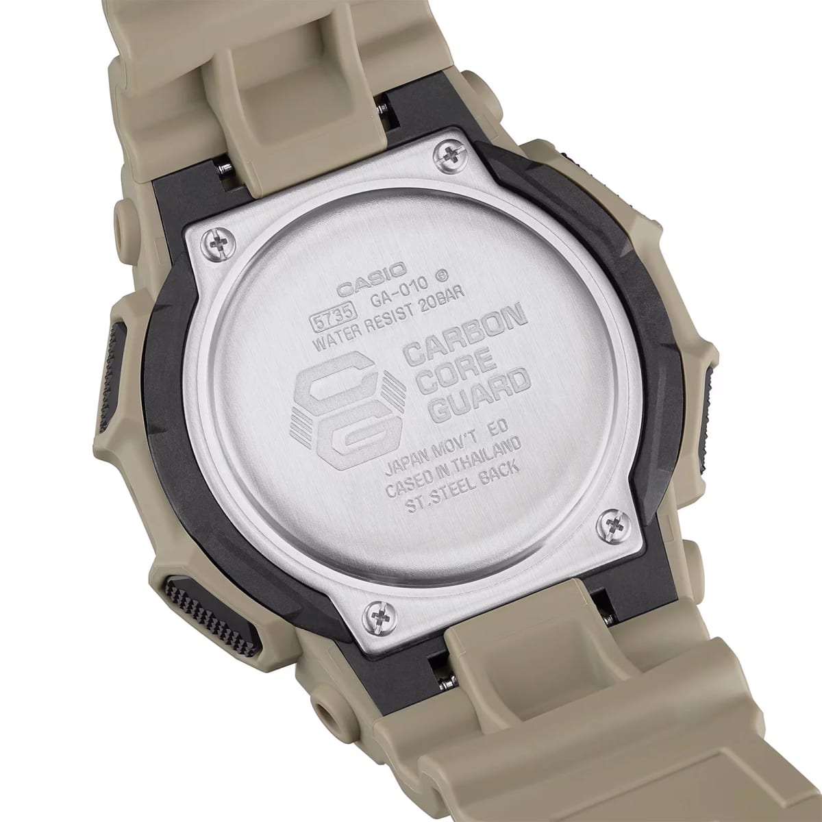 Reloj G-SHOCK GA-010-5A Carbono/Resina Hombre Marron2