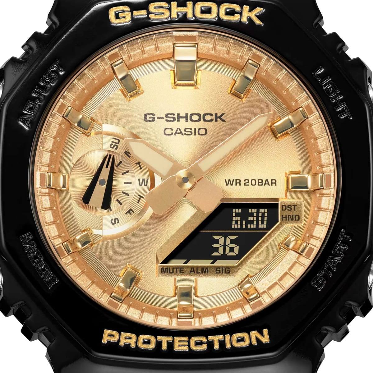 Reloj G-SHOCK GA-2100GB-1A Carbono/Resina Hombre Negro2