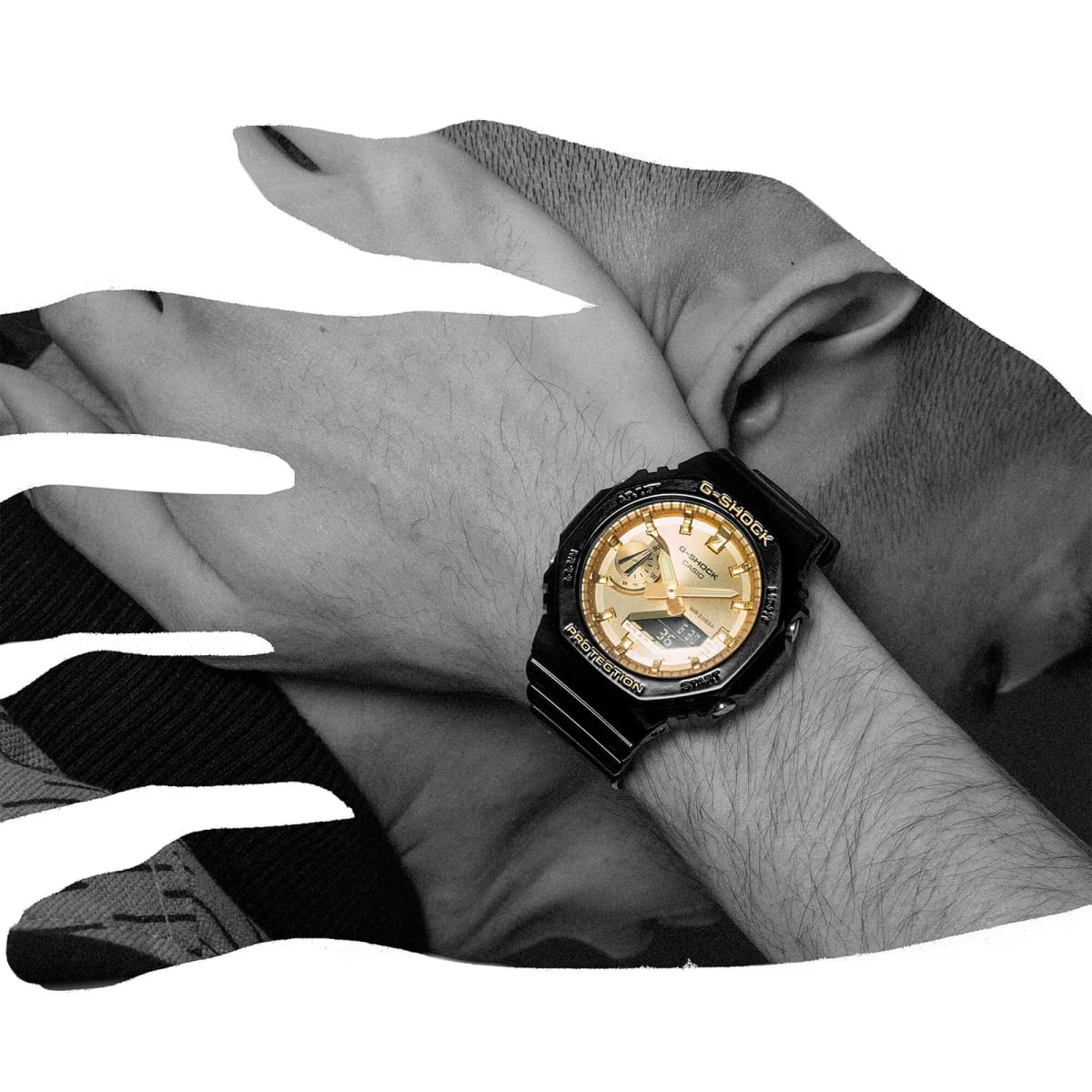 Reloj G-SHOCK GA-2100GB-1A Carbono/Resina Hombre Negro5