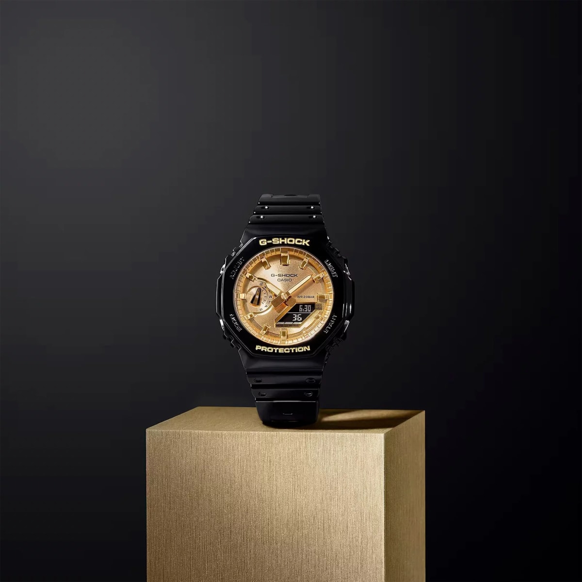 Reloj G-SHOCK GA-2100GB-1A Carbono/Resina Hombre Negro6