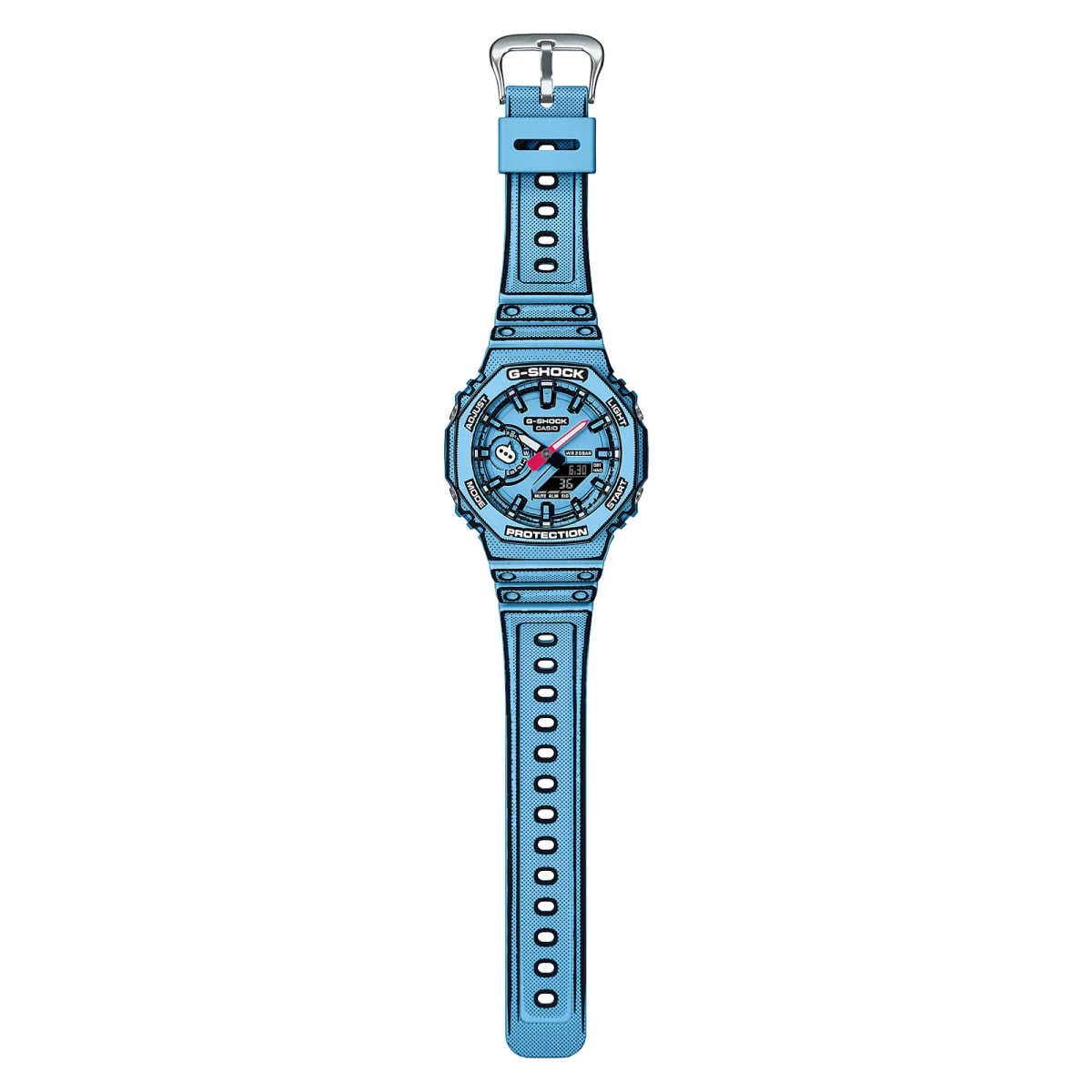 Reloj G-SHOCK GA-2100MNG-2A Resina Hombre Azul3