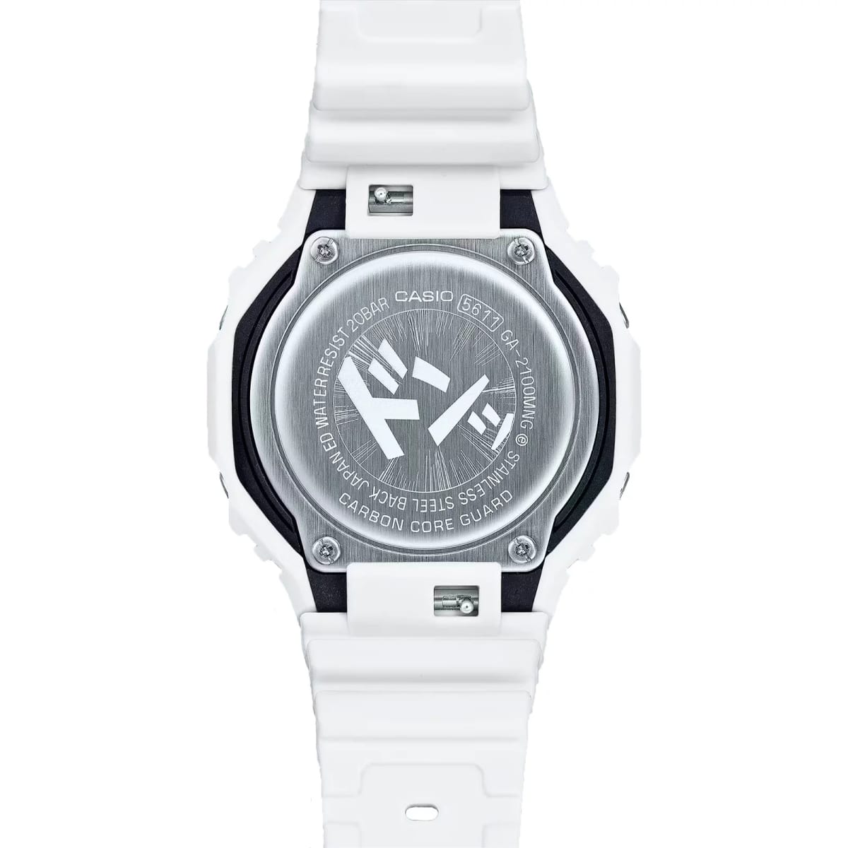 Reloj G-SHOCK GA-2100MNG-7A Resina Hombre Blanco2