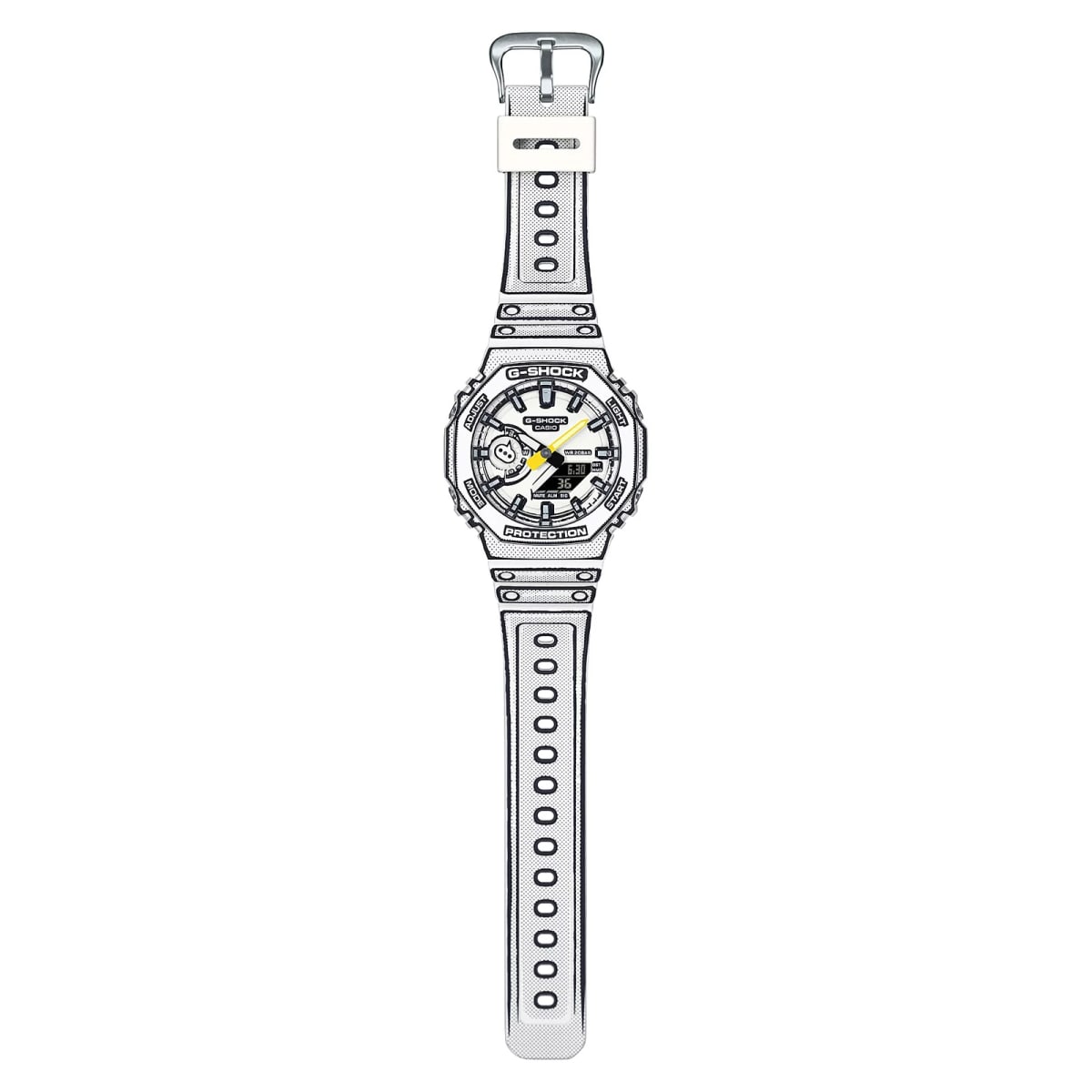 Reloj G-SHOCK GA-2100MNG-7A Resina Hombre Blanco4