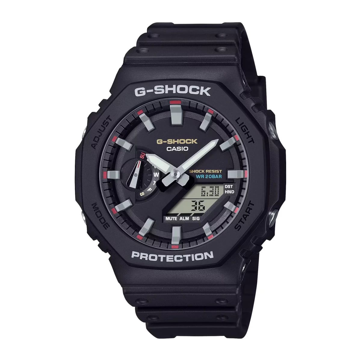 Reloj G-SHOCK GA-2100RL-1A Carbono/Resina Hombre Negro1