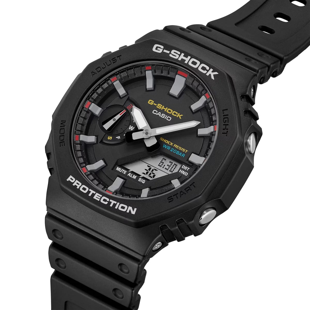 Reloj G-SHOCK GA-2100RL-1A Carbono/Resina Hombre Negro4