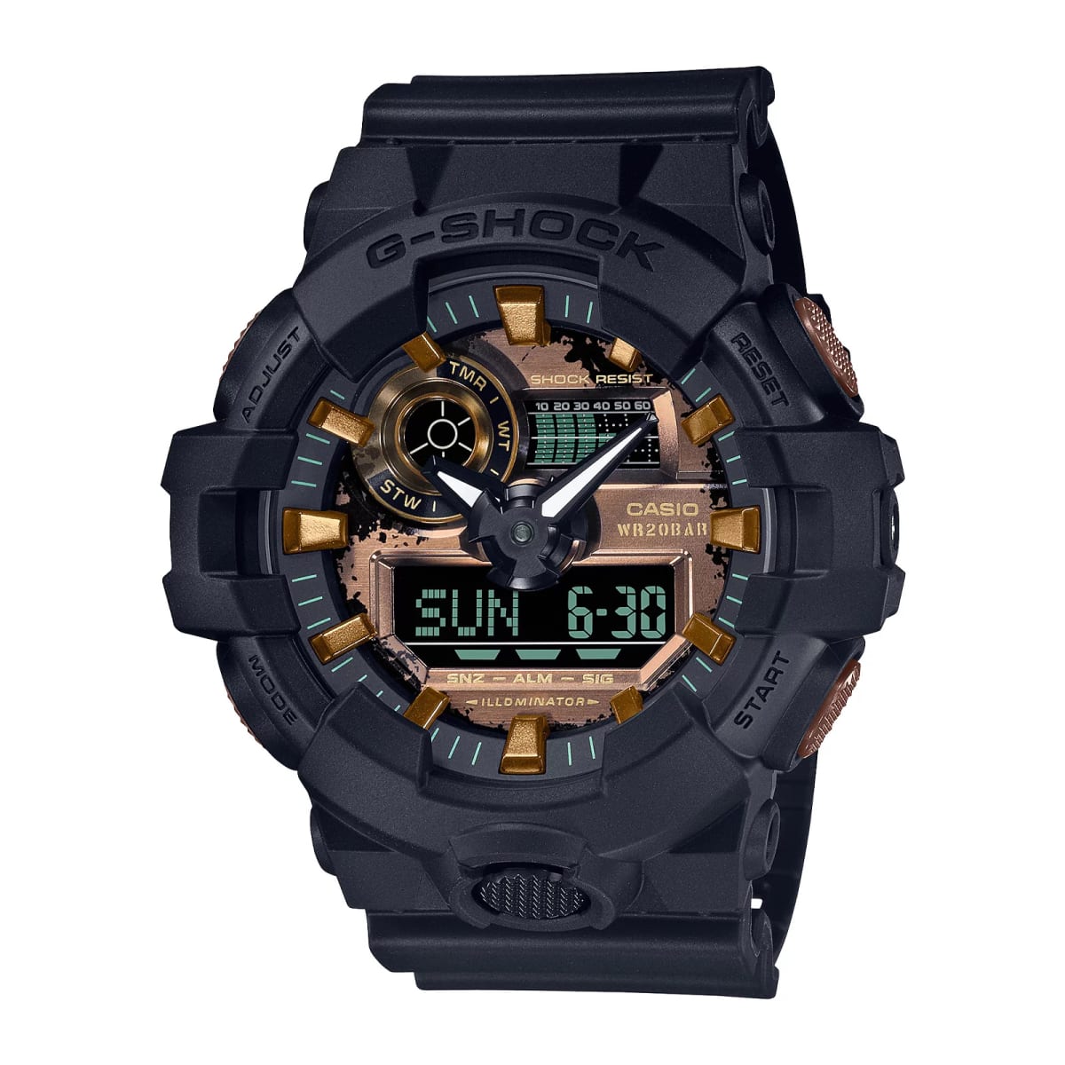 Reloj G-SHOCK GA-700RC-1A Resina Hombre Negro1