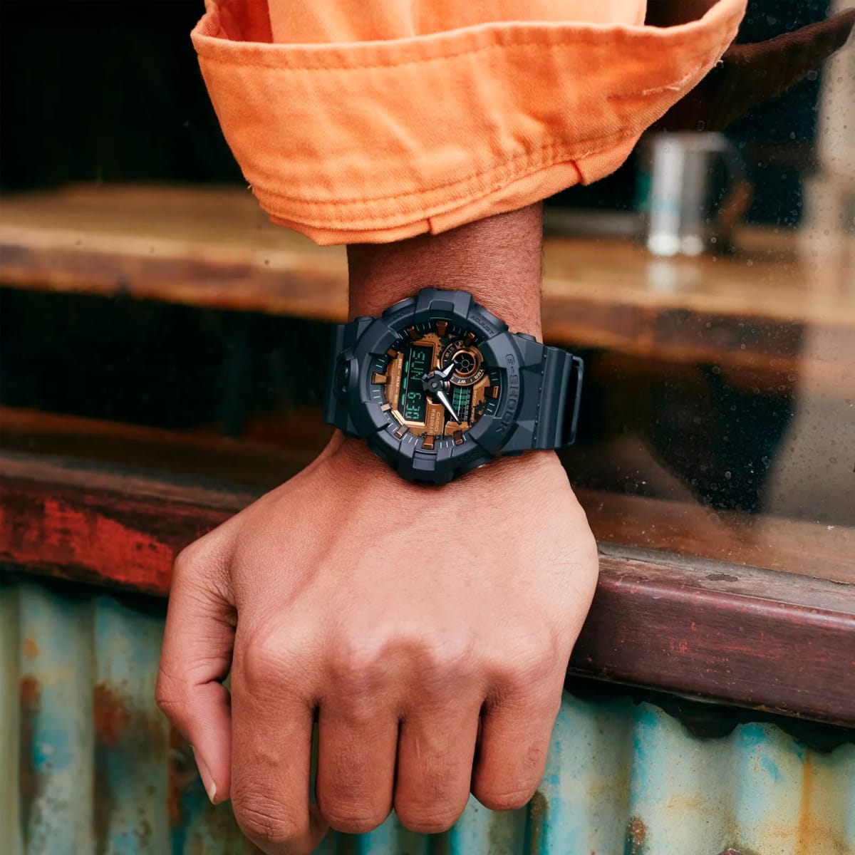 Reloj G-SHOCK GA-700RC-1A Resina Hombre Negro2