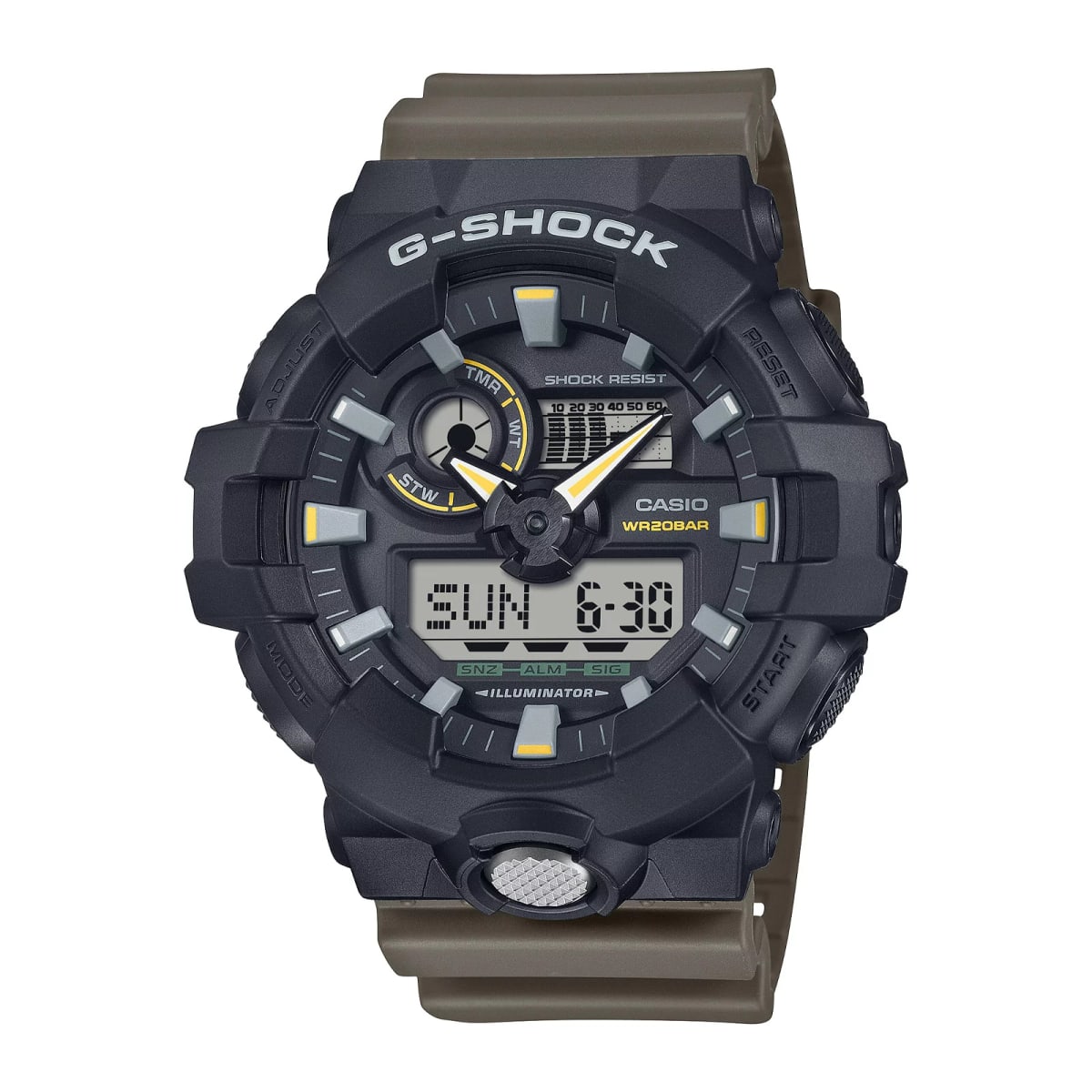Reloj G-SHOCK GA-710TU-1A3 Resina Hombre Negro1
