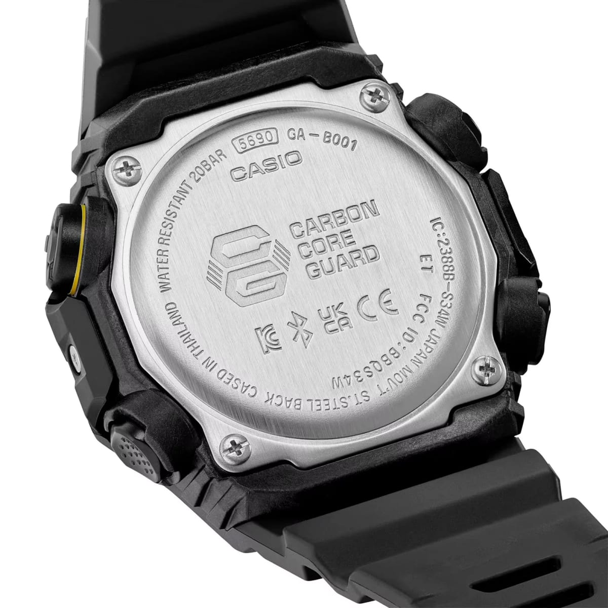 Reloj G-SHOCK GA-B001CY-1A Carbono/Resina Hombre Negro5