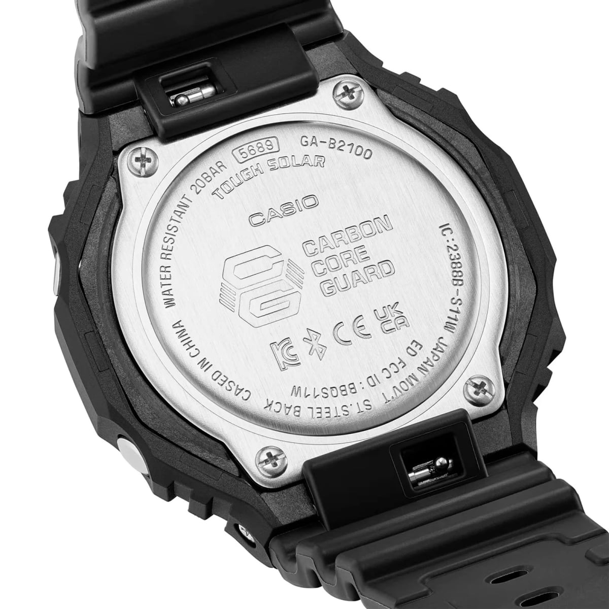 Reloj G-SHOCK GA-B2100CY-1A Carbono/Resina Hombre Negro6