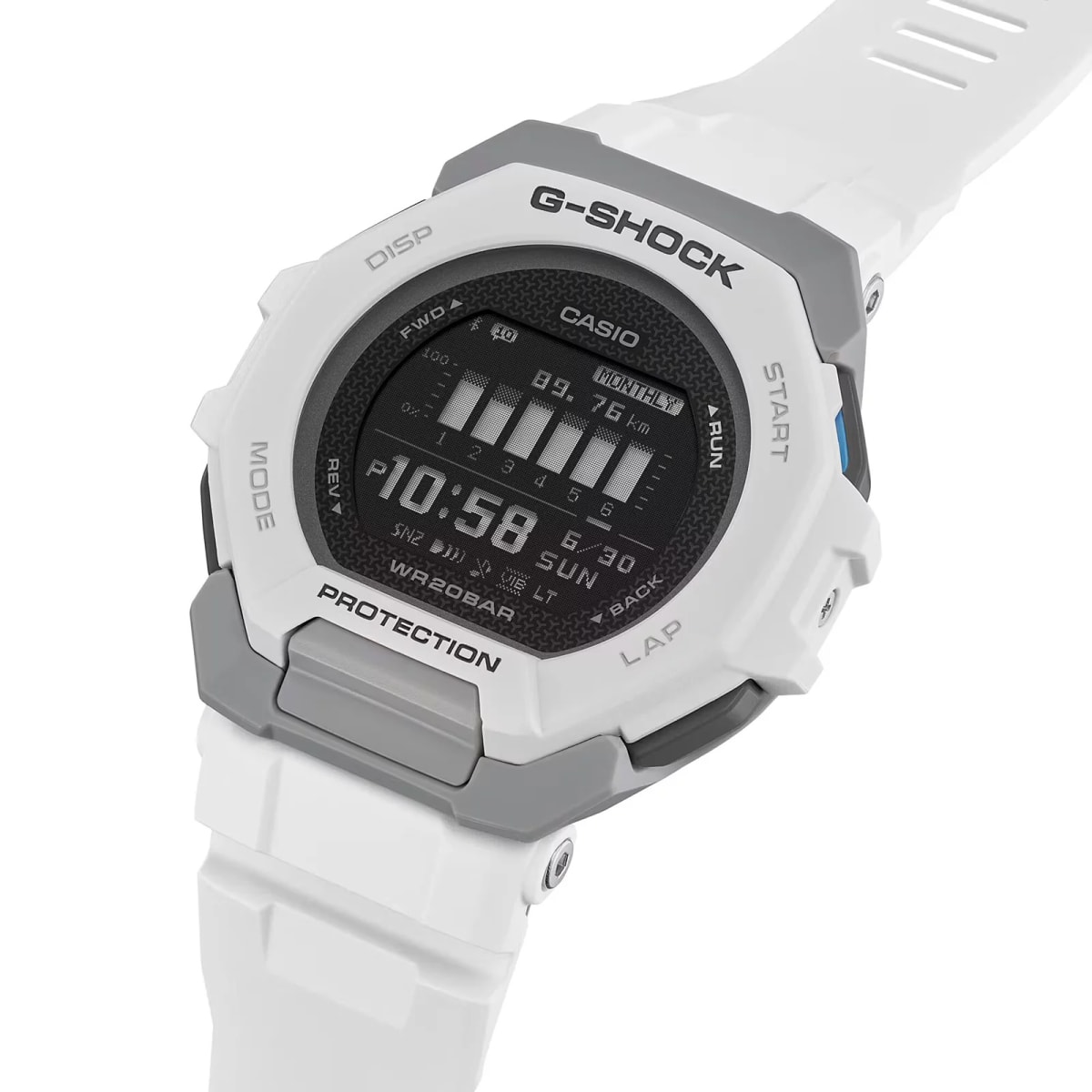 Reloj G-SHOCK GBD-300-7D Resina Hombre Blanco3