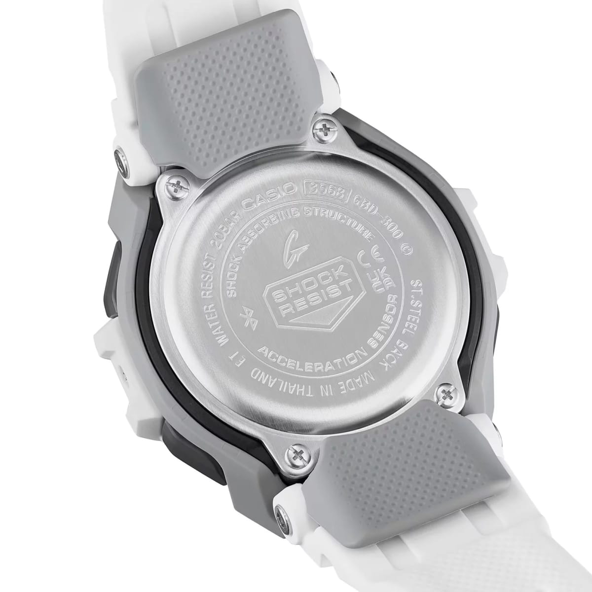 Reloj G-SHOCK GBD-300-7D Resina Hombre Blanco4