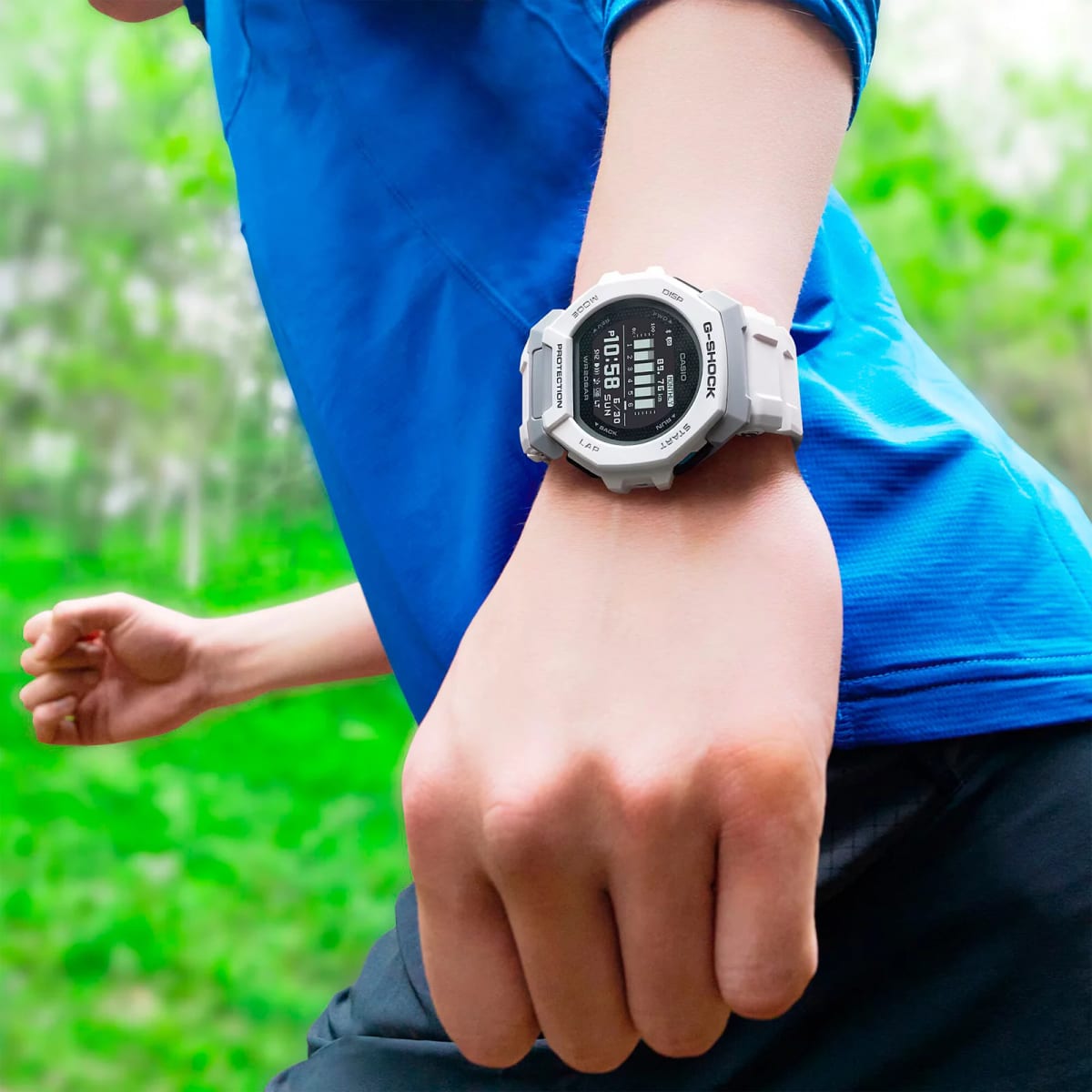 Reloj G-SHOCK GBD-300-7D Resina Hombre Blanco5