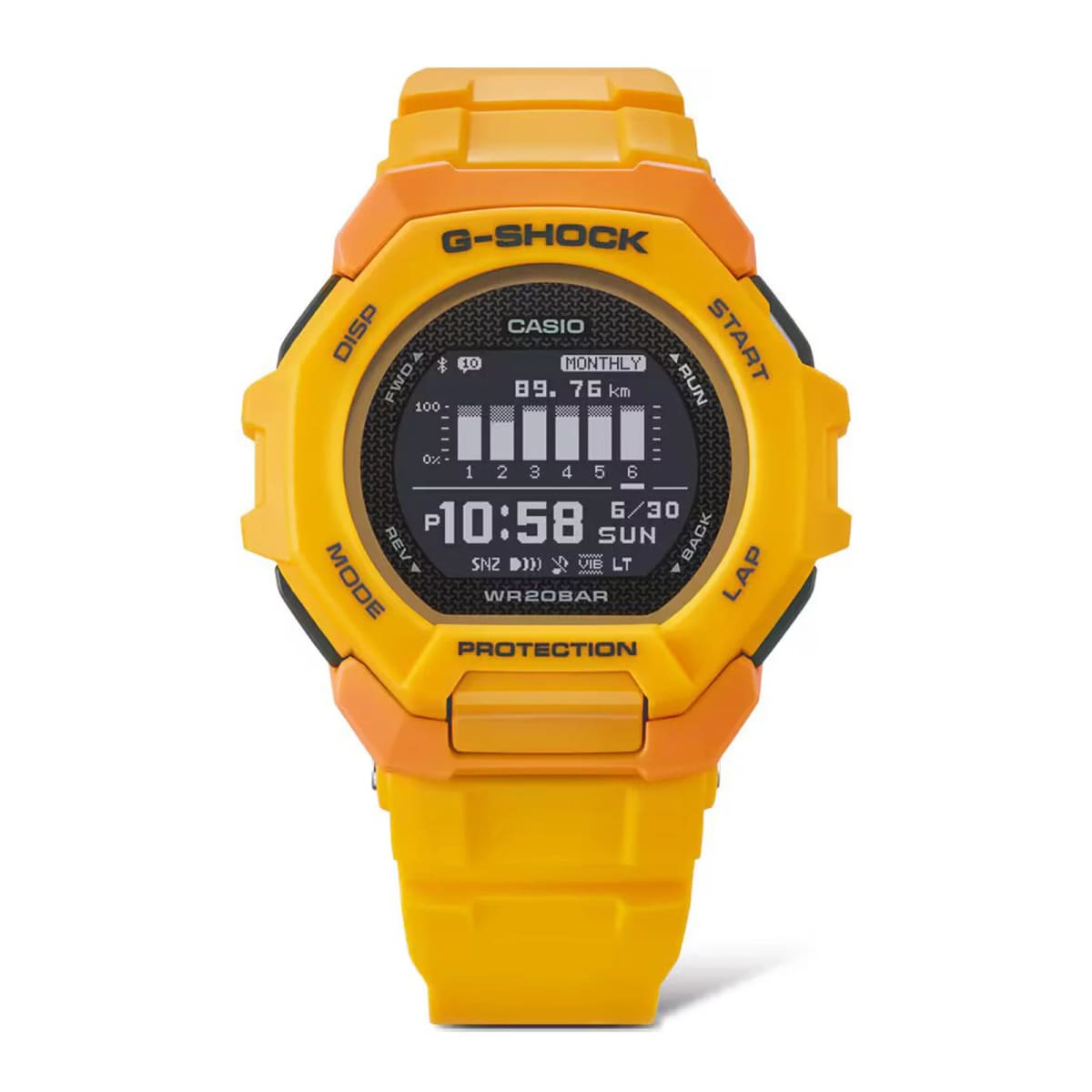 Reloj G-SHOCK GBD-300-9D Resina Hombre Amarillo2