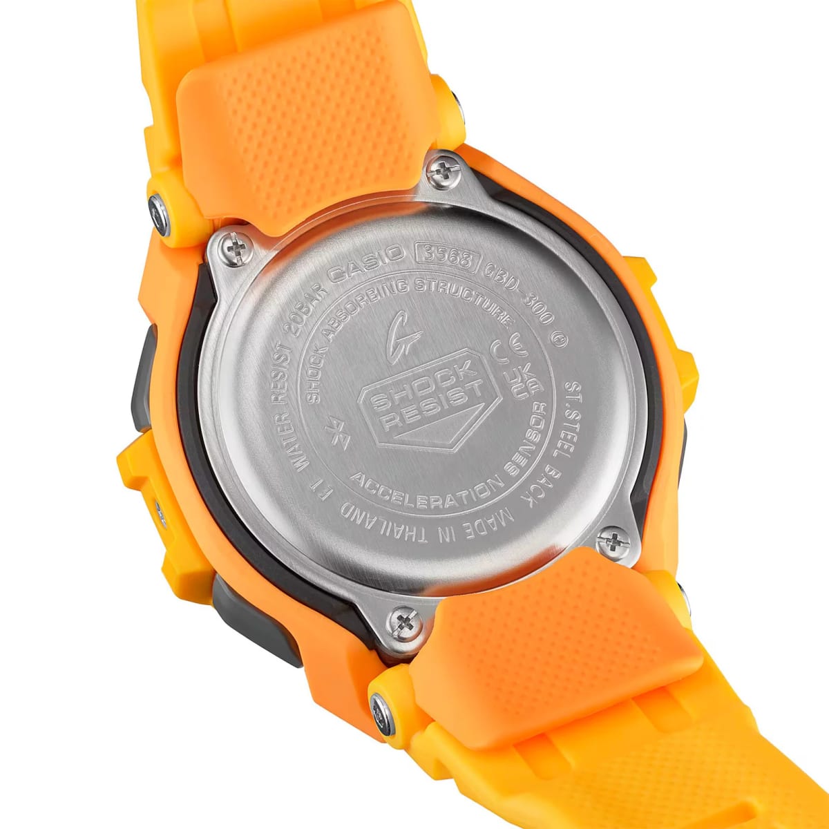 Reloj G-SHOCK GBD-300-9D Resina Hombre Amarillo5