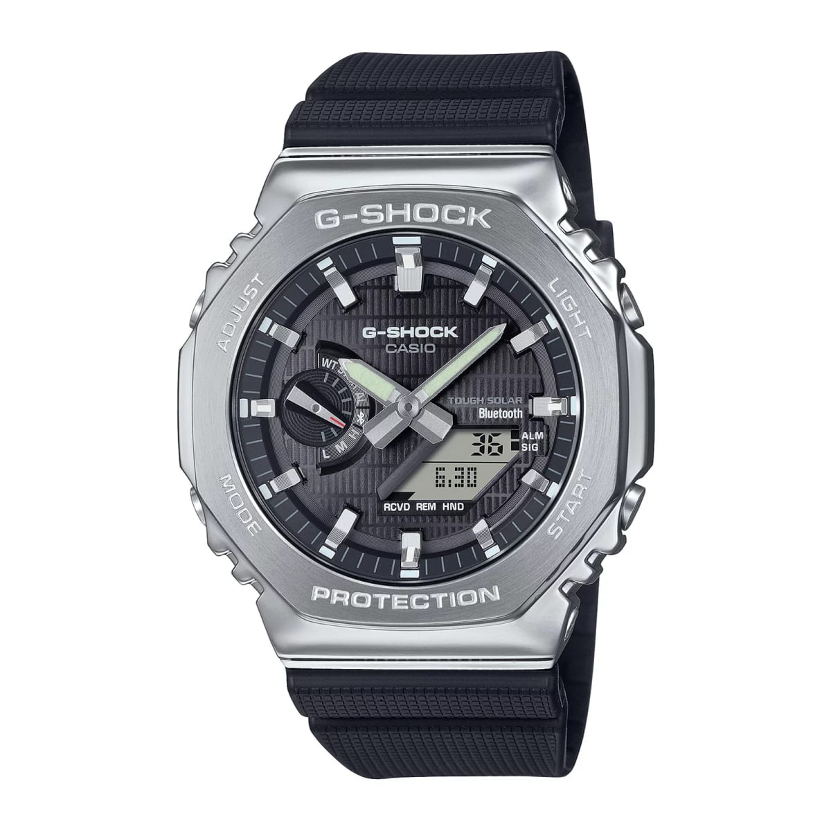 Reloj G-SHOCK GBM-2100-1A Resina Hombre Plateado1