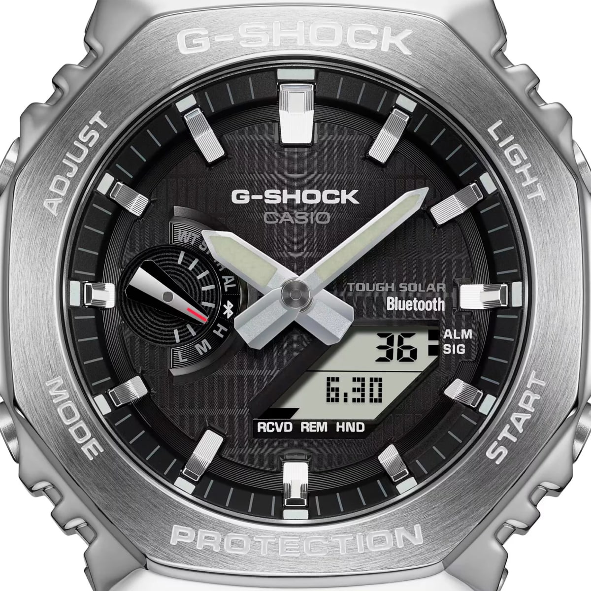 Reloj G-SHOCK GBM-2100-1A Resina Hombre Plateado2