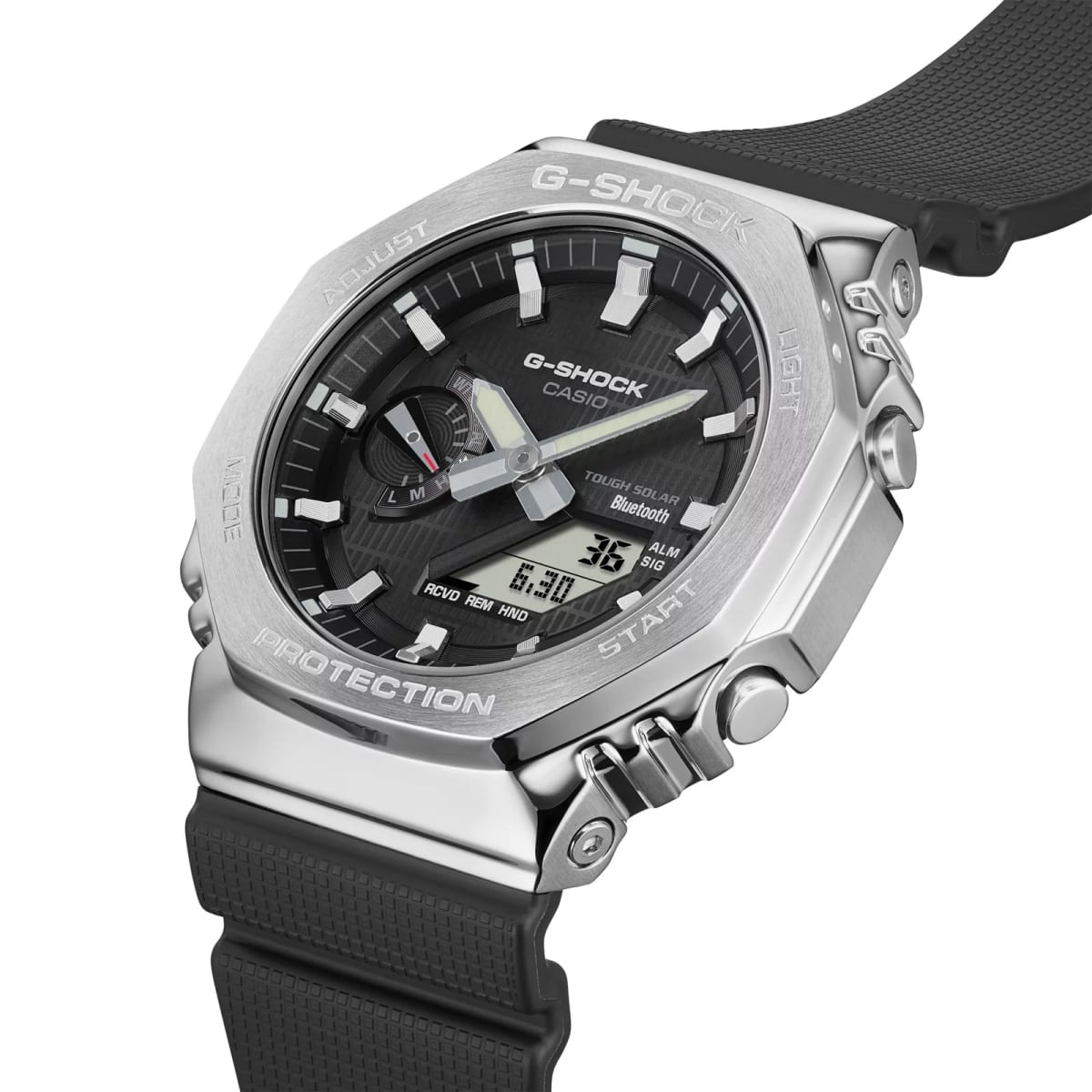 Reloj G-SHOCK GBM-2100-1A Resina Hombre Plateado3