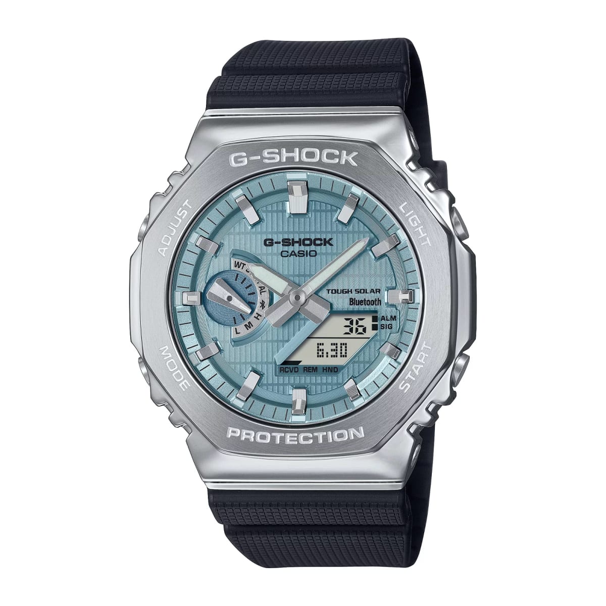 Reloj G-SHOCK GBM-2100A-1A2 Resina Hombre Plateado1