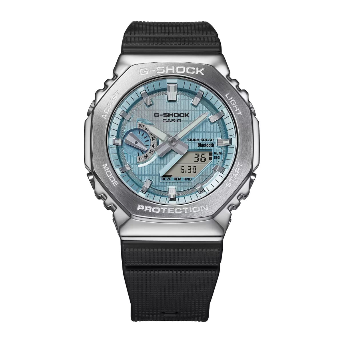 Reloj G-SHOCK GBM-2100A-1A2 Resina Hombre Plateado2