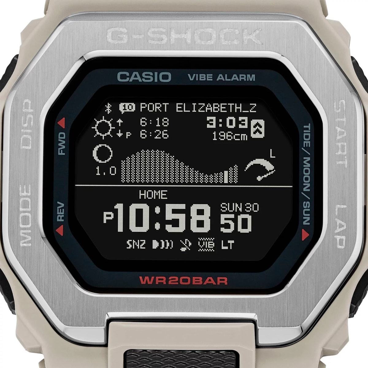 Reloj G-SHOCK GBX-100-8D Resina Hombre Gris3