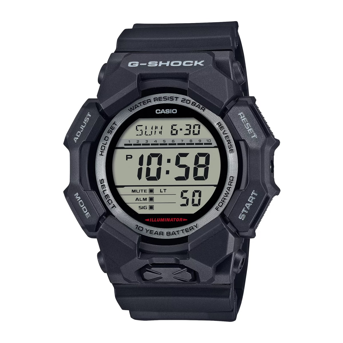 Reloj G-SHOCK GD-010-1D Carbono/Resina Hombre Negro1
