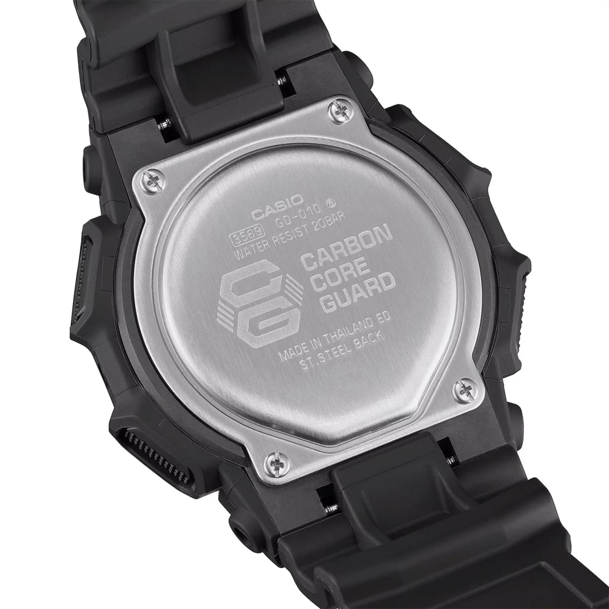 Reloj G-SHOCK GD-010-1D Carbono/Resina Hombre Negro5