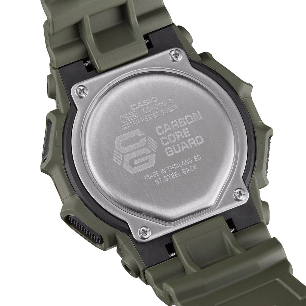 Reloj G-SHOCK GD-010-3D Carbono/Resina Hombre Verde5