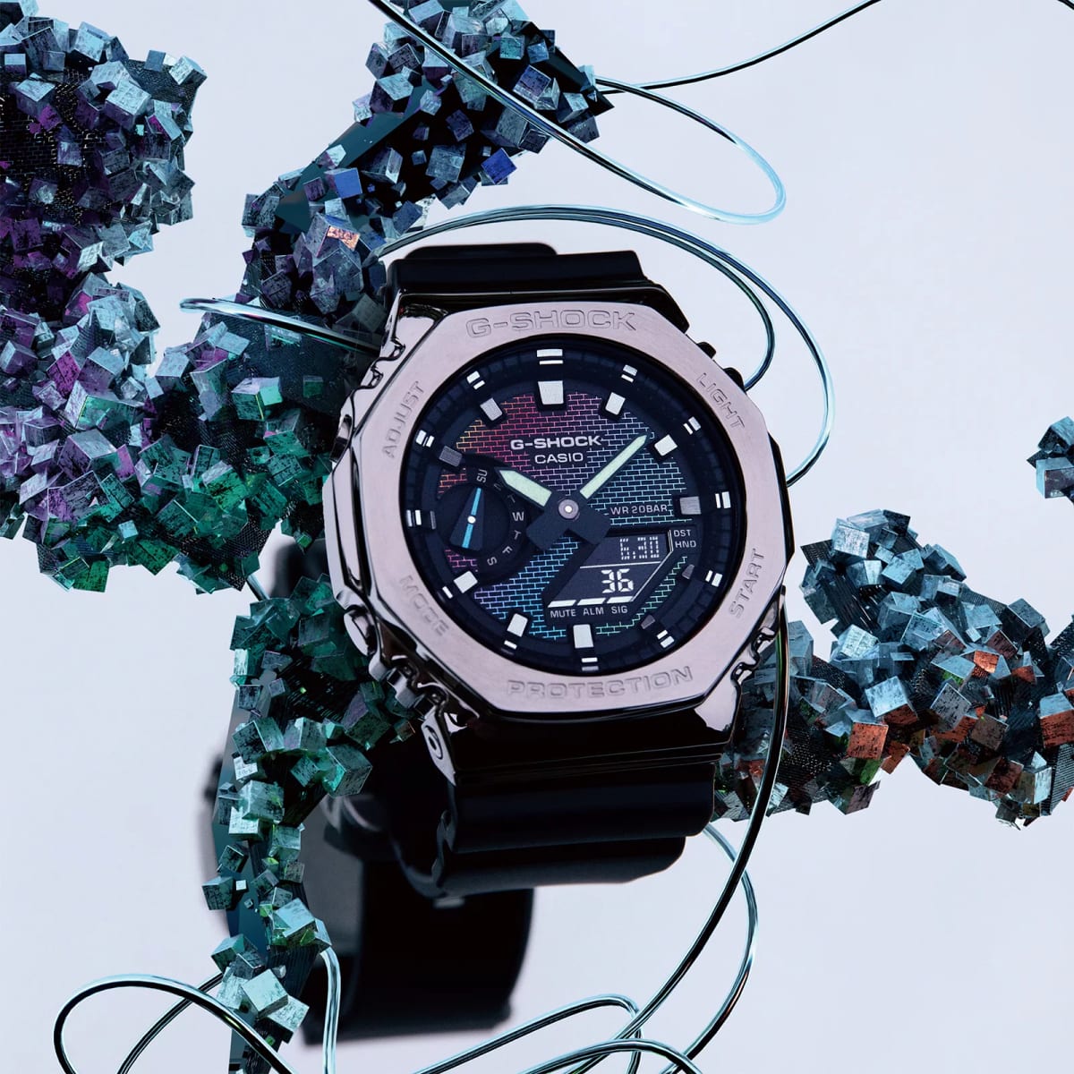 Reloj G-SHOCK GM-2100RW-1A Resina/Acero Hombre4