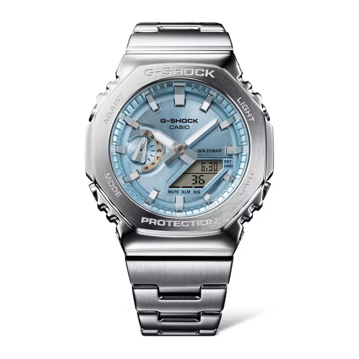 Reloj G-SHOCK GM-2110D-2A Resina/Acero Hombre Plateado2