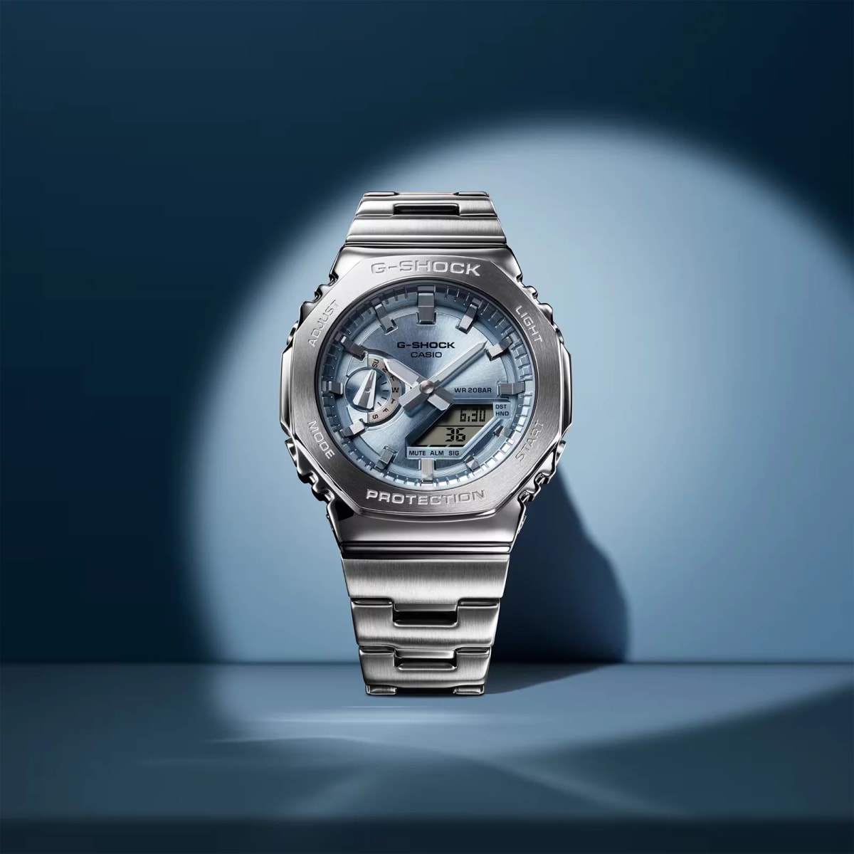 Reloj G-SHOCK GM-2110D-2A Resina/Acero Hombre Plateado5