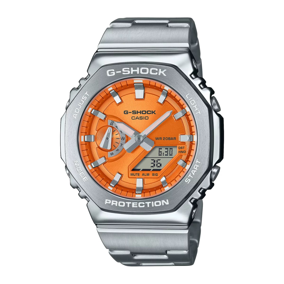 Reloj G-SHOCK GM-2110D-4A Resina/Acero Hombre Plateado1