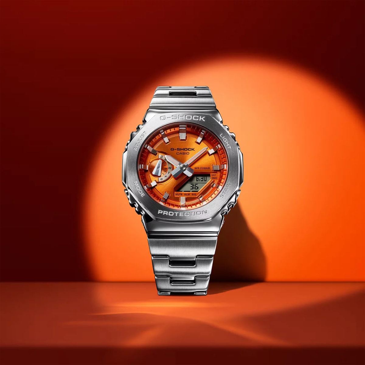 Reloj G-SHOCK GM-2110D-4A Resina/Acero Hombre Plateado3