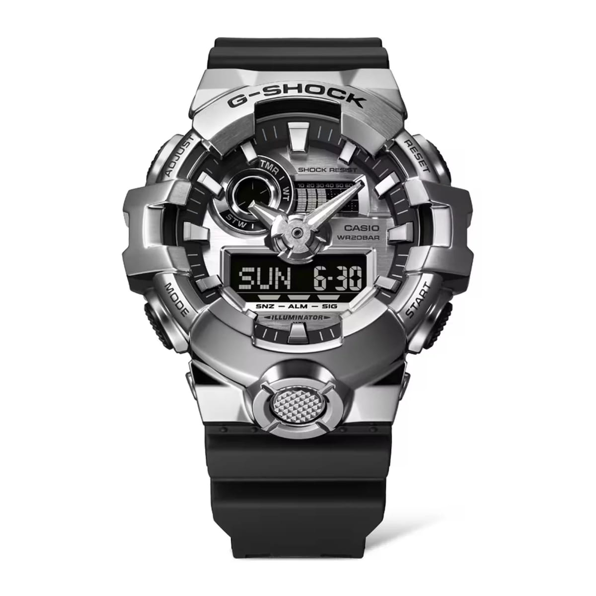 Reloj G-SHOCK GM-700-1A Resina Hombre Plateado2
