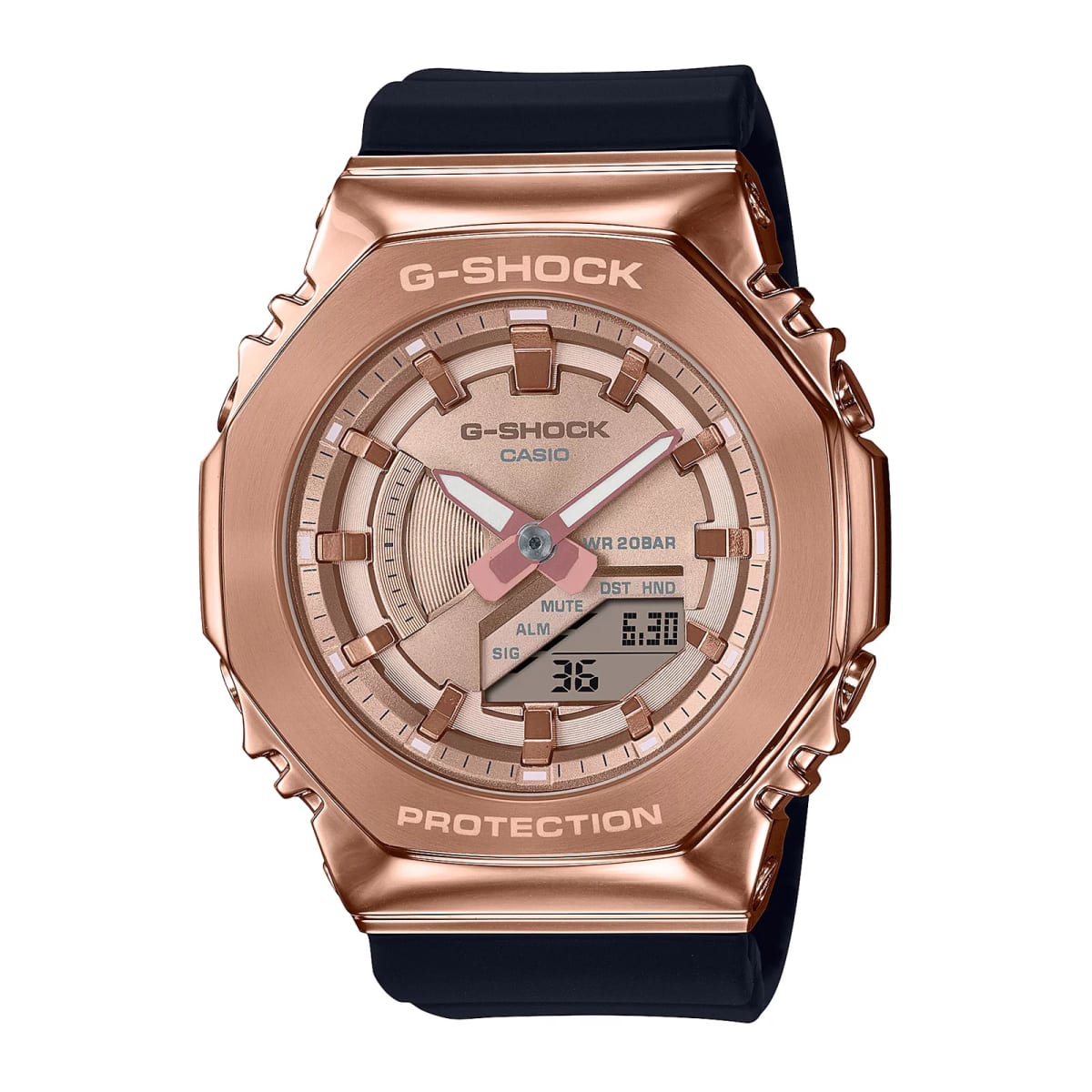 Reloj G-SHOCK GM-S2100PG-1A4 Resina/Acero Mujer Oro Rosa1