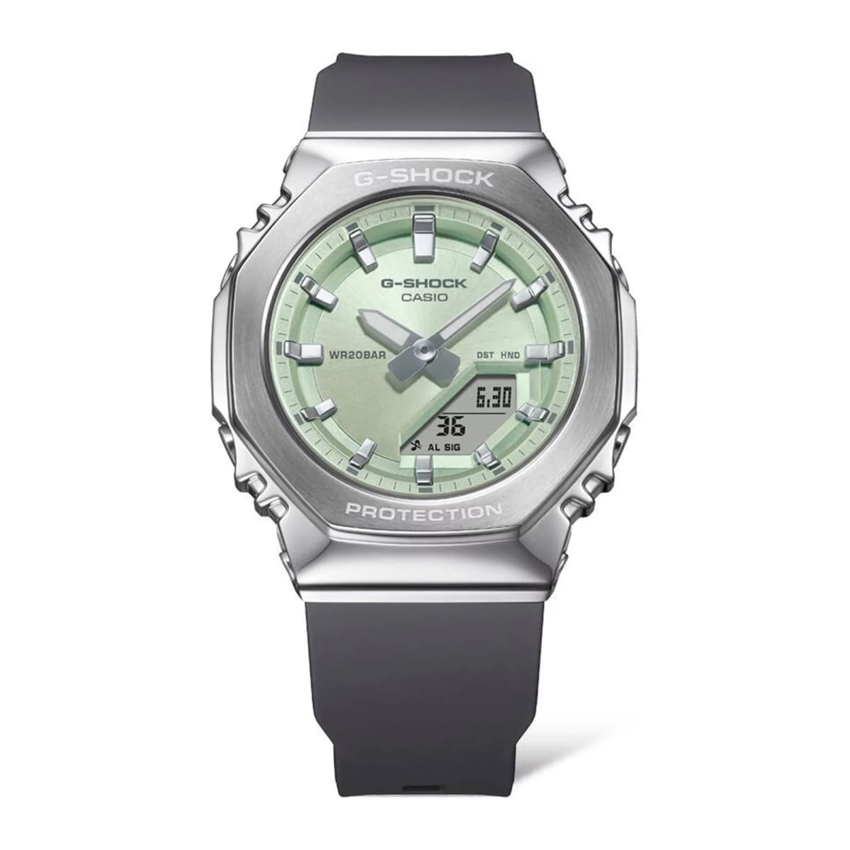 Reloj G-SHOCK GM-S2110-3A Resina/Acero Mujer Plateado2