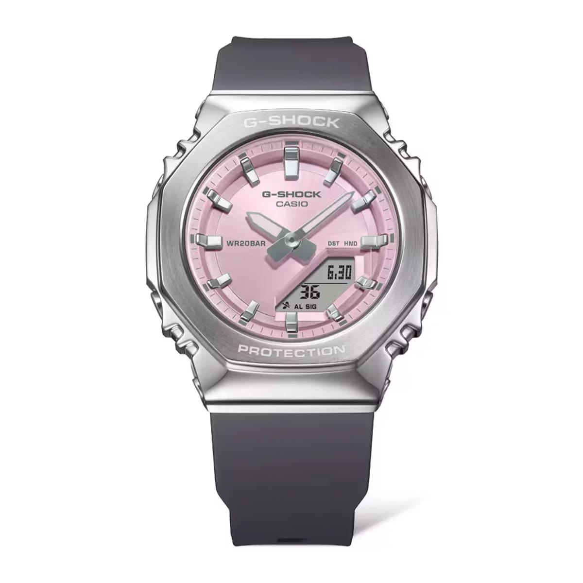 Reloj G-SHOCK GM-S2110-4A Resina/Acero Mujer Plateado2