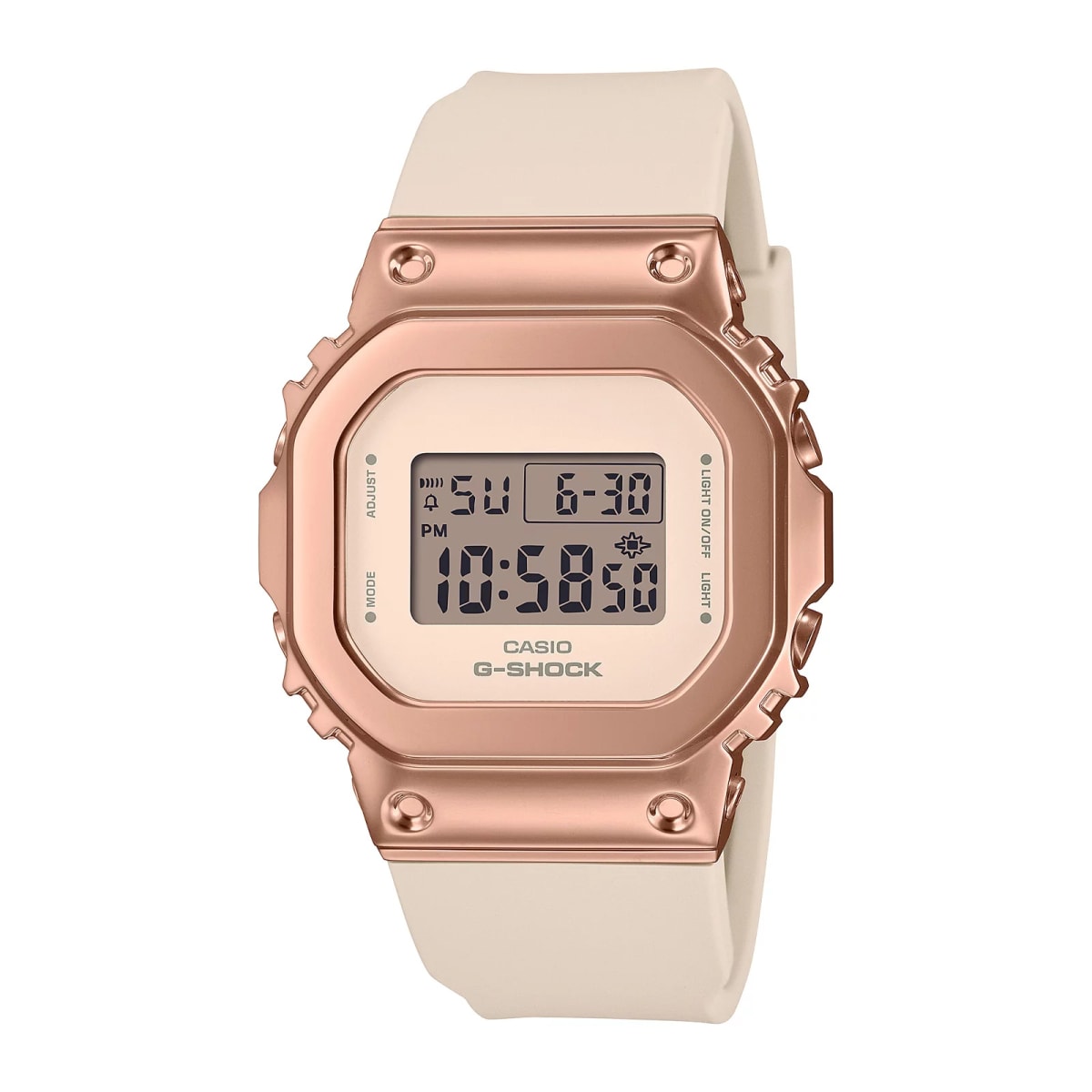 Reloj G-SHOCK GM-S5600UPG-4D Resina/Acero Mujer Oro Rosa1