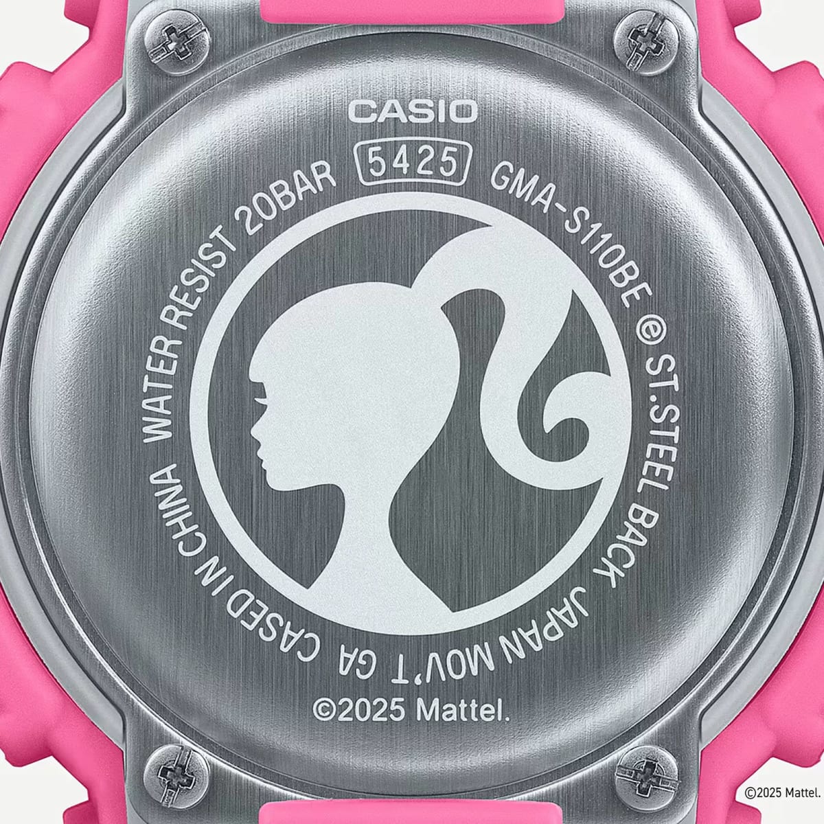 Reloj G-SHOCK GMA-S110BE-4A Resina Mujer Rosado4