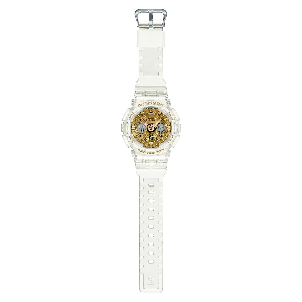Reloj G-SHOCK GMA-S120SG-7A Resina Mujer Transparente2