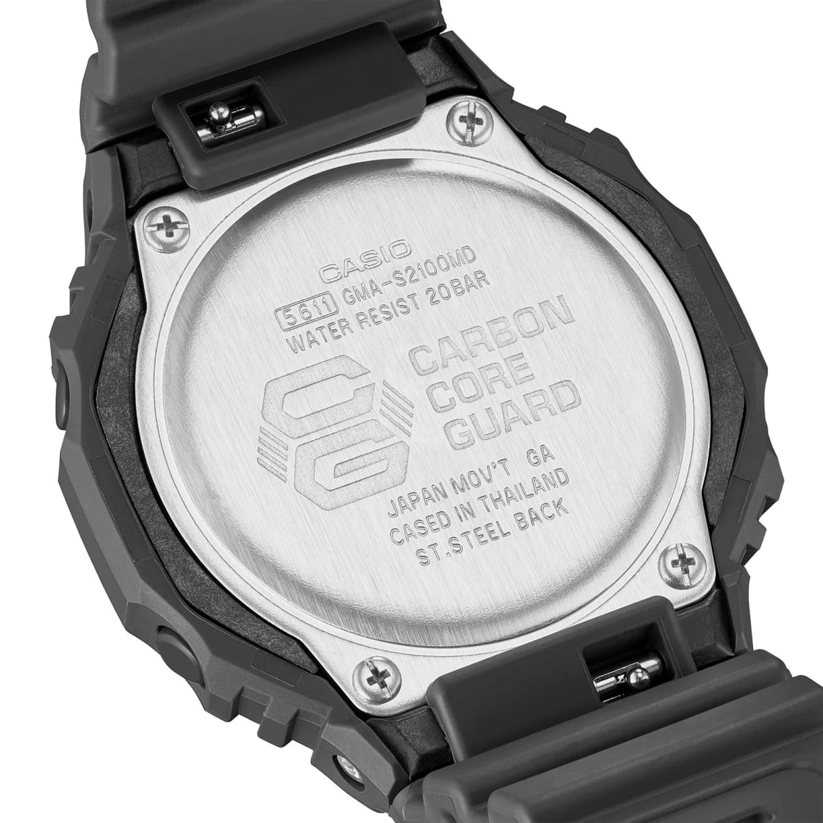 Reloj G-SHOCK GMA-S2100MD-1A Carbono/Resina Mujer Negro3